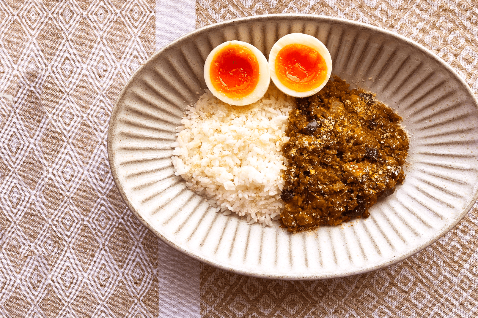 低糖質だけど食べ応えバツグンなお手軽キーマカレー